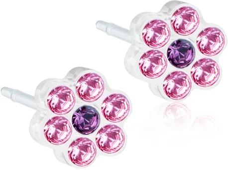 Blomdahl Medical Plastic Daisy 5mm Amethyst v:8175991 Blomdahl Medical Plastic Daisy 5mm Amethyst v:8175991