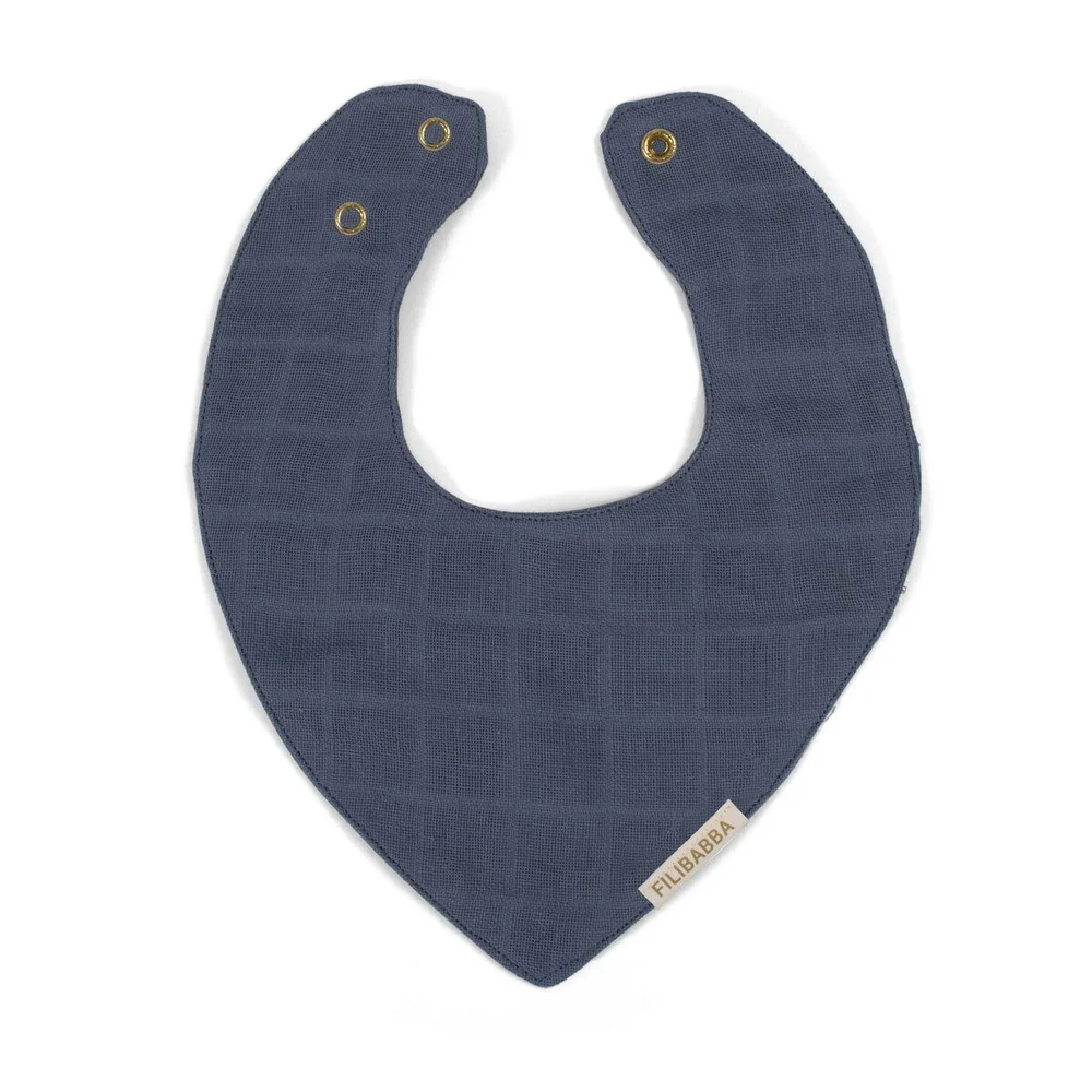Filibabba Musselin-smekke – Muddly Blue v:3040733 Filibabba Musselin-smekke – Muddly Blue v:3040733