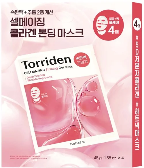 Torriden CELLMAZING Firming Gel Mask (Face & Neck) 45 g 4 g v:8909072 Torriden CELLMAZING Firming Gel Mask (Face & Neck) 45 g 4 g v:8909072
