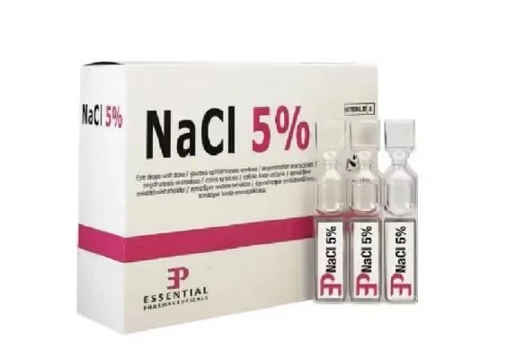 Essential NaCl 5% øyedråper sterile 20×0.45 ml v:8525644 Essential NaCl 5% øyedråper sterile 20×0.45 ml v:8525644