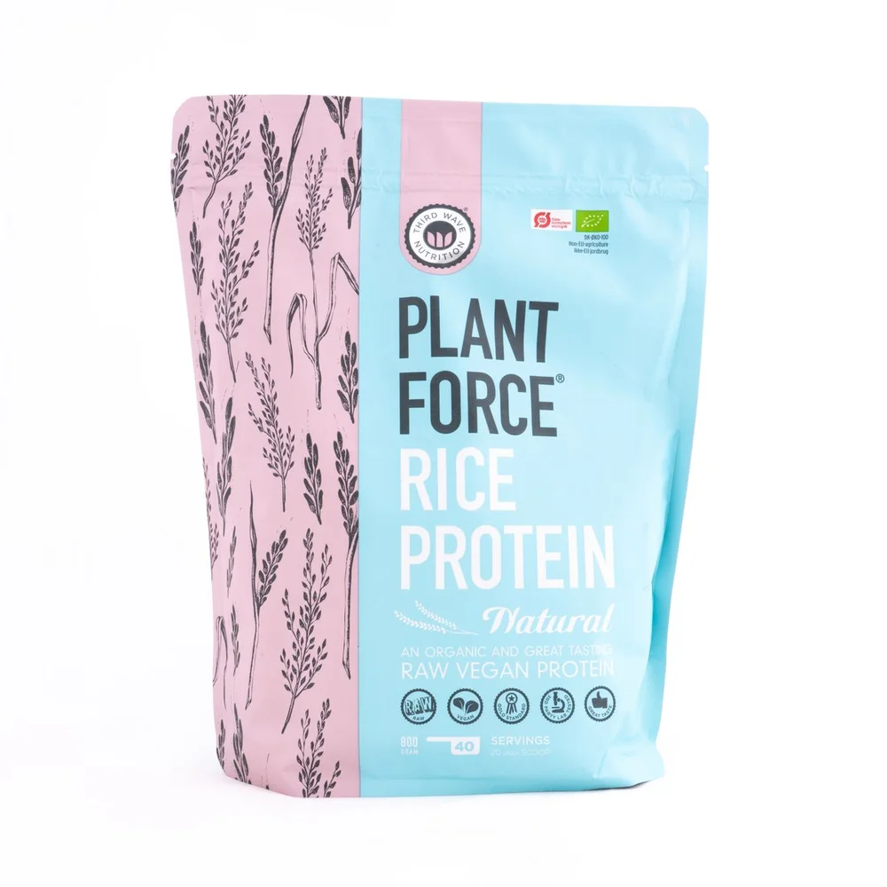Risprotein Plantforce (nøytral) – 800g v:2209930 Risprotein Plantforce (nøytral) – 800g v:2209930