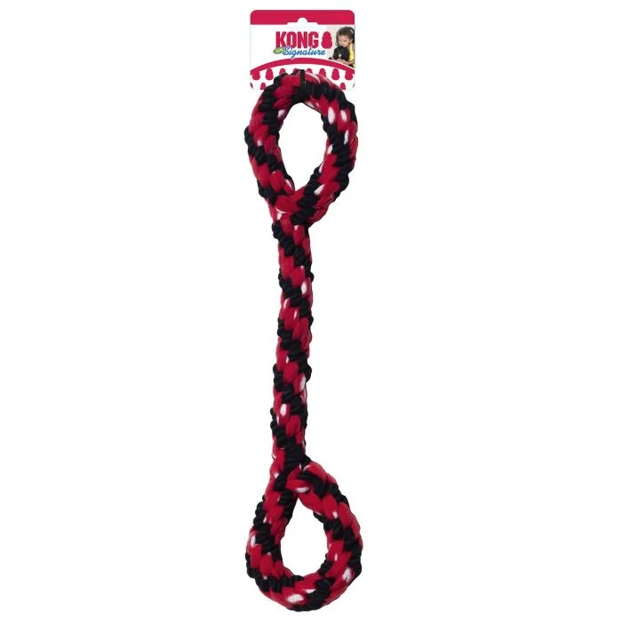 KONG Signature Double Tug hundeleke – slitesterk draleke v:7627656 KONG Signature Double Tug hundeleke – slitesterk draleke v:7627656