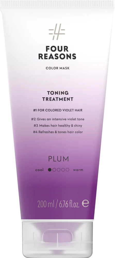 Four Reasons Color Mask Toning Treatment Plum v:6250130 Four Reasons Color Mask Toning Treatment Plum v:6250130