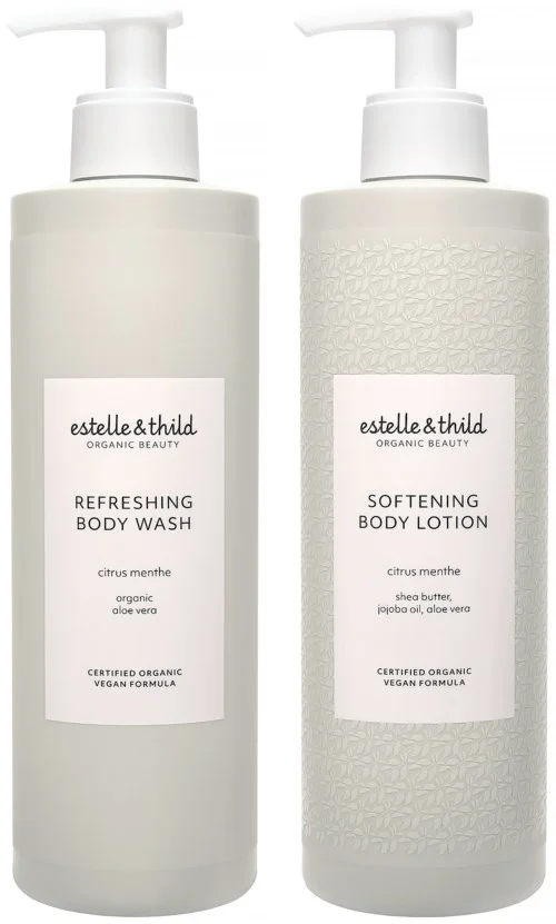 Estelle&Thild Organic Beauty Citrus Menthe Refreshing Body Wash 400 ml & Softening Body Lotion 400 ml v:1923651 Estelle&Thild Organic Beauty Citrus Menthe Refreshing Body Wash 400 ml & Softening Body Lotion 400 ml v:1923651