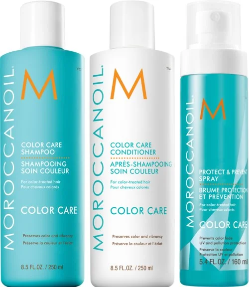 Moroccanoil Color Care Bundle Shampoo 250 ml & Conditioner 250 ml & Protection Spray 160 ml v:3353324
