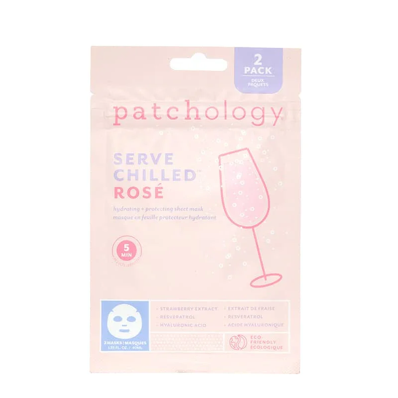 Patchology Serve Chilled Rosé Sheet Mask - Fuktgivende v:6164299
