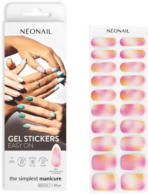 NEONAIL Gel Stickers Easy On Mani M14 v:6512320 NEONAIL Gel Stickers Easy On Mani M14 v:6512320