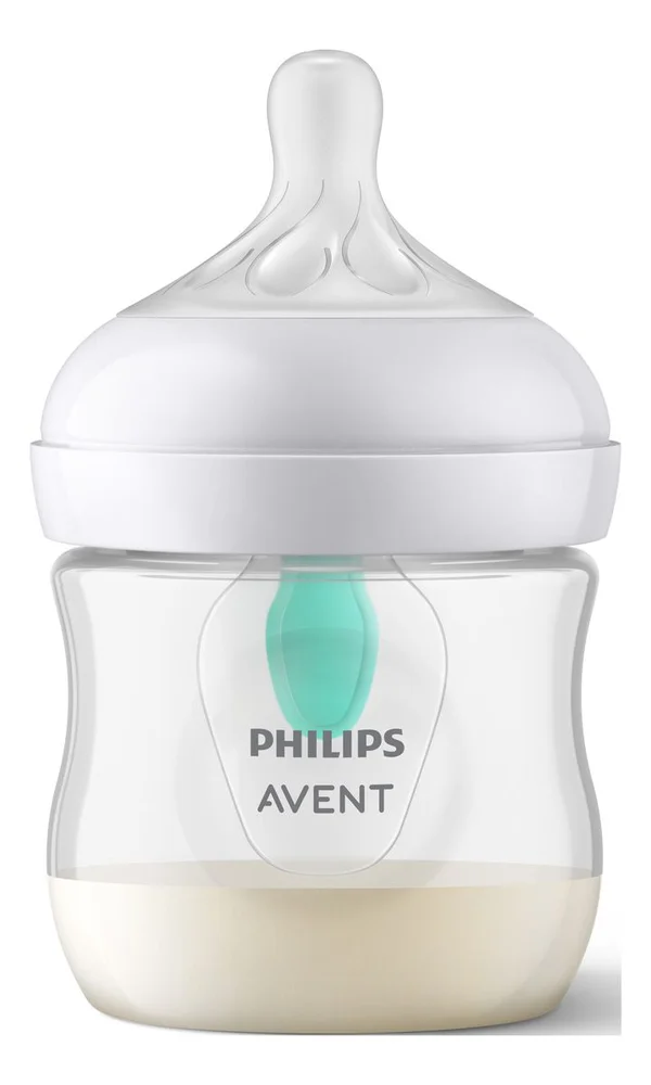 Philips Avent Natural Response AirFree Tåteflaske 0 mnd.+ – 125 ml. v:2720233 Philips Avent Natural Response AirFree Tåteflaske 0 mnd.+ – 125 ml. v:2720233