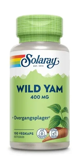 Solaray wild yam 400 mg 100 kapsler v:6412901 Solaray wild yam 400 mg 100 kapsler v:6412901