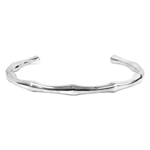 DARK Bamboo Cuff Silver v:4947919 DARK Bamboo Cuff Silver v:4947919