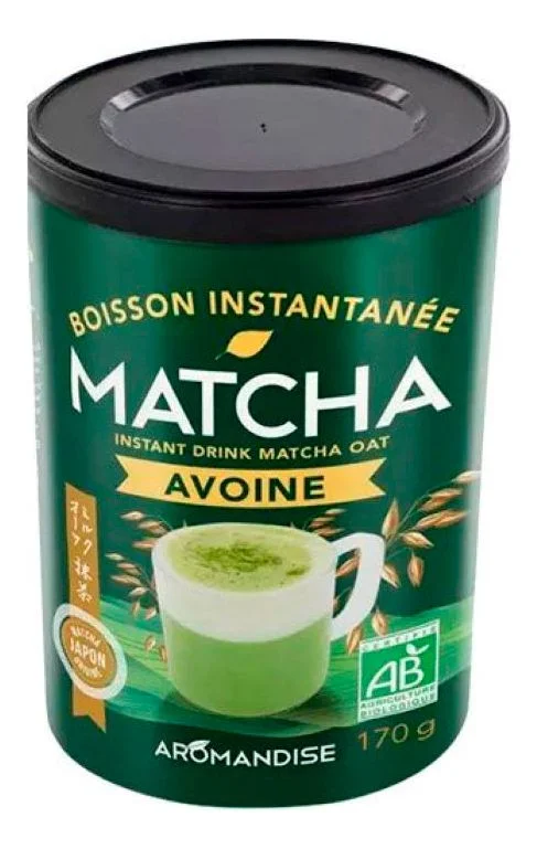 Aromandise Matcha Instant Latte Havre Ø – 170 g. v:6537811 Aromandise Matcha Instant Latte Havre Ø – 170 g. v:6537811