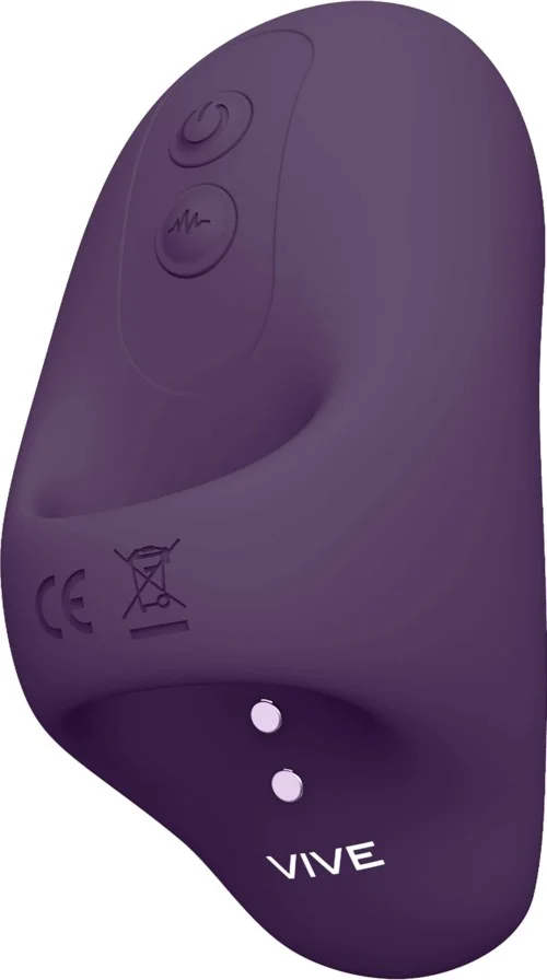 VIVE VIVE Hana Pulse Wave Finger Vibrator Purple v:6006192 VIVE VIVE Hana Pulse Wave Finger Vibrator Purple v:6006192