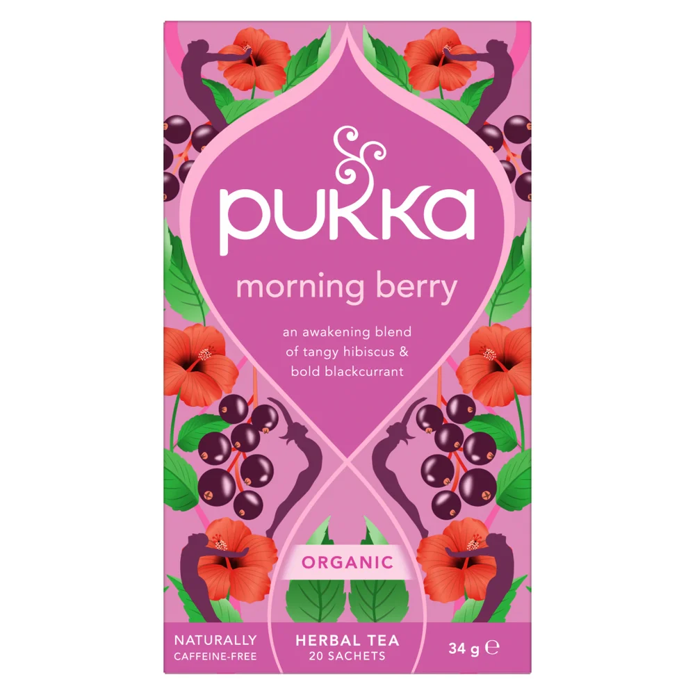 Pukka Morning Berry Tea – Økologisk og Fruktig Te v:7820228 Pukka Morning Berry Tea – Økologisk og Fruktig Te v:7820228