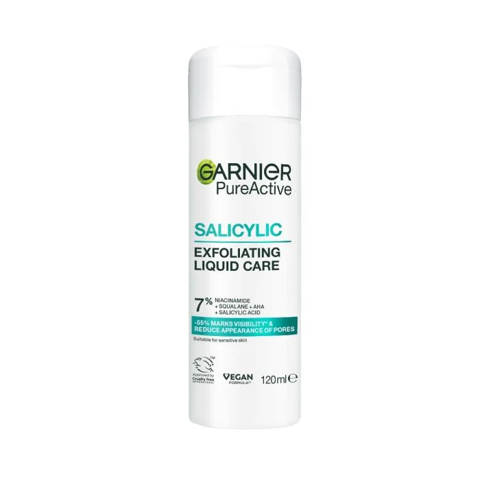 Garnier Pure Active Salicylic Exfoliating Liquid Care 120 ml v:9807730 Garnier Pure Active Salicylic Exfoliating Liquid Care 120 ml v:9807730