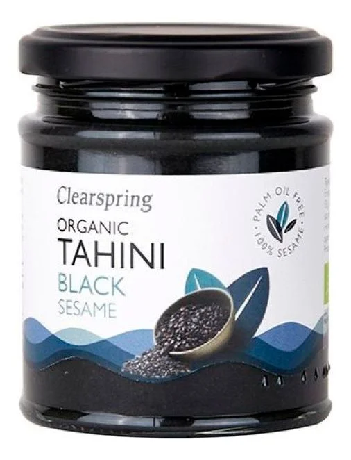Clearspring Tahin Sort Sesam Ø – 170 g. v:8817469