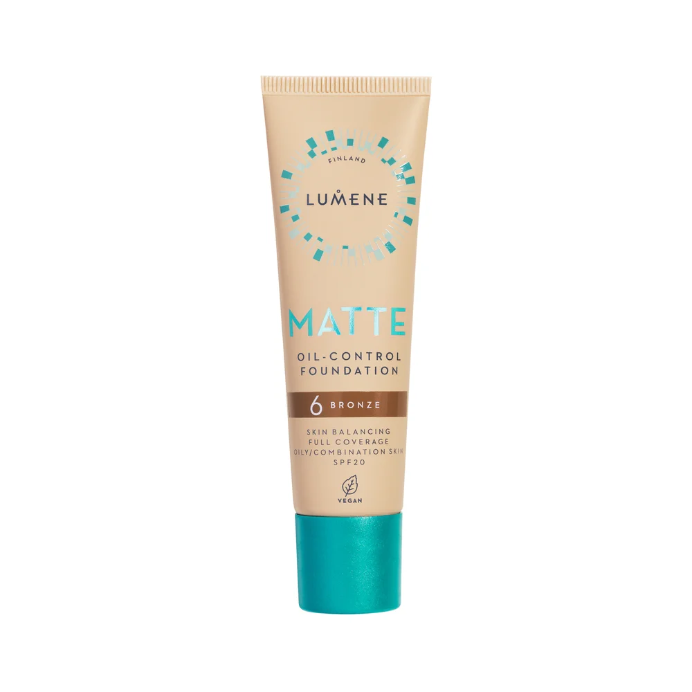 Matte Oil-Control Foundation SPF20 6 Bronze - Lumene v:2943454