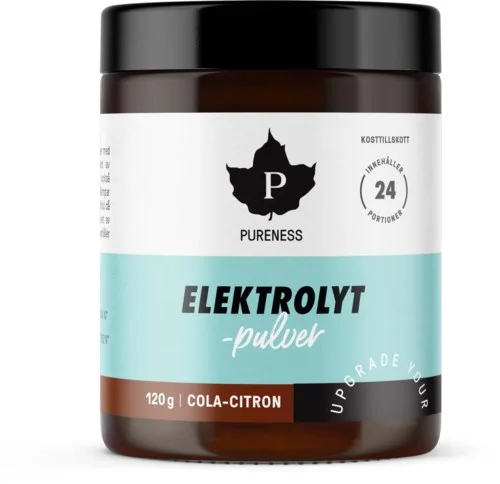 Pureness Elektrolytpulver Cola-Citron 120 g v:5351472 Pureness Elektrolytpulver Cola-Citron 120 g v:5351472