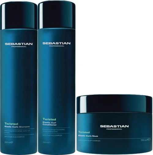 Sebastian Professional Twisted Bundle Elastic Curls Shampoo 250 ml & Conditioner 250 ml & Mask 150 ml v:5485757