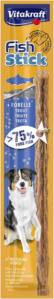 Vitakraft Fish Stick, Ørret - 1 stk v:6658683
