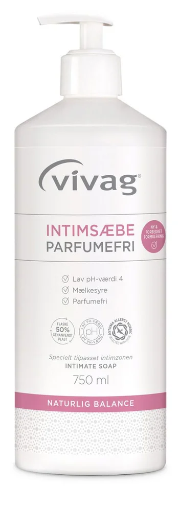 Vivag intimsåpe - 750 ml v:5201585