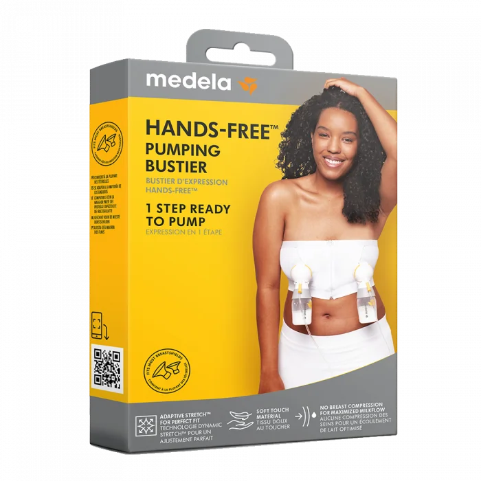 Medela Hands-free™ Pumpe-Bustier, svart, M v:9615509 Medela Hands-free™ Pumpe-Bustier, svart, M v:9615509