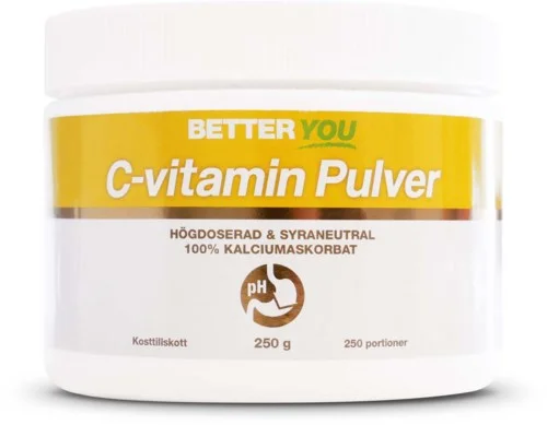 Better You C-vitamin Pulver 250 g 250 g v:9564961 Better You C-vitamin Pulver 250 g 250 g v:9564961