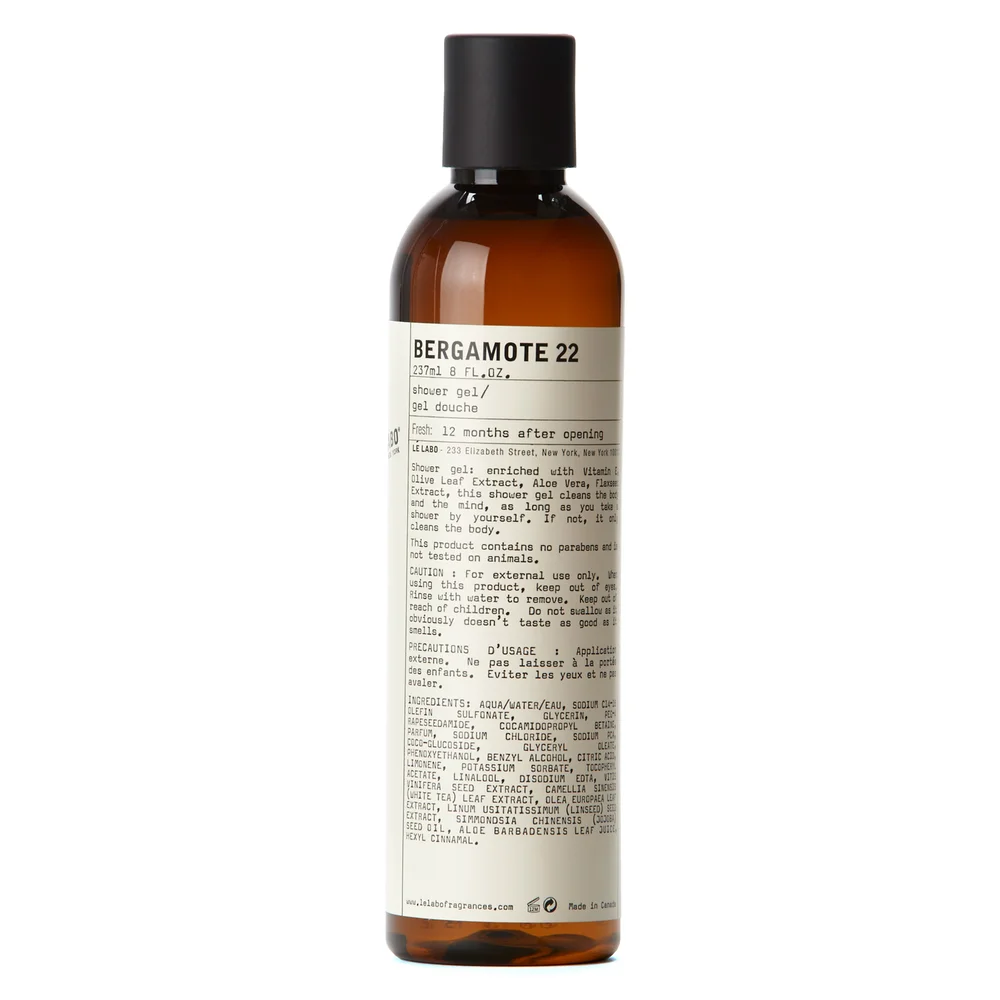 Bergamote 22 Shower Gel 237 ml - Le Labo v:1314096