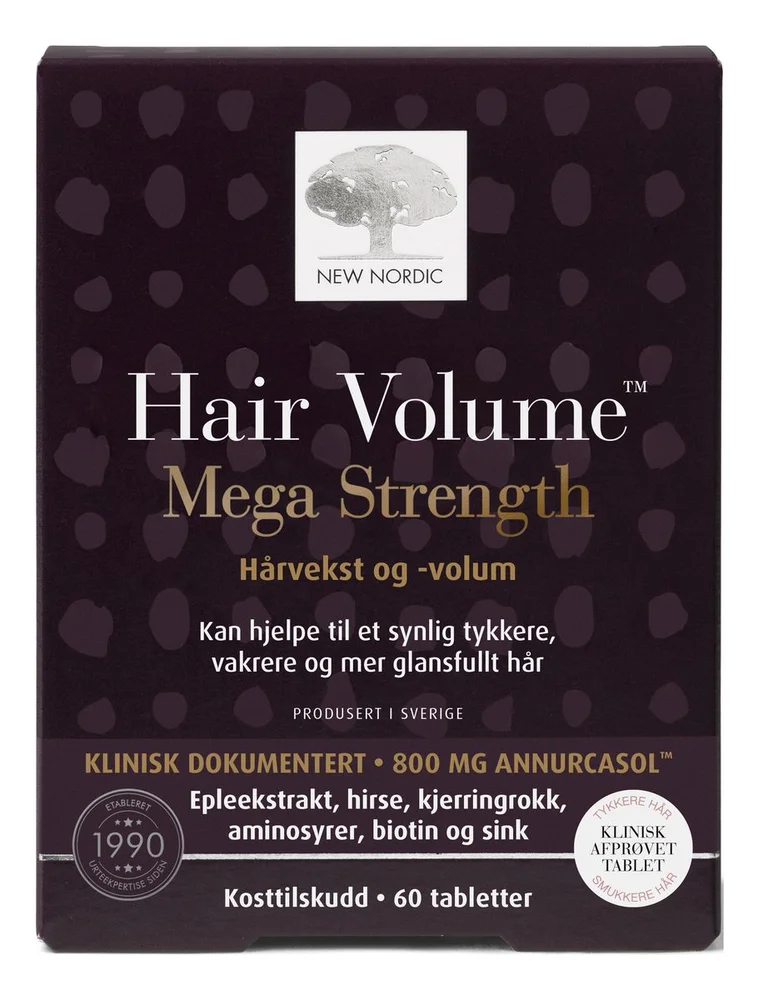 New Nordic Hair Volume Mega Strength – 60 tabl. v:2395960 New Nordic Hair Volume Mega Strength – 60 tabl. v:2395960