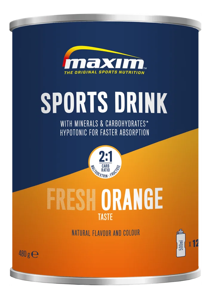 MAXIM Hypotonic Sports Drink Orange – 480g v:4997877 MAXIM Hypotonic Sports Drink Orange – 480g v:4997877