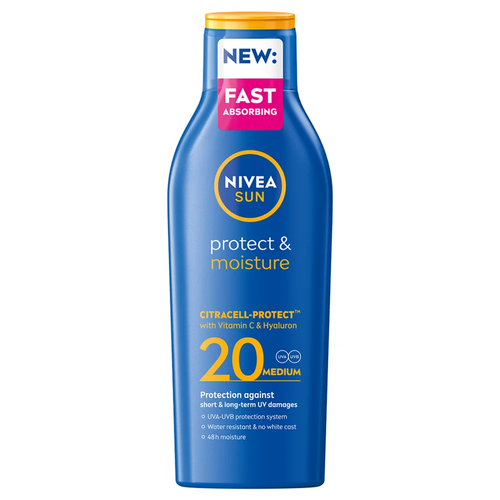 NIVEA Protect & Moisture SPF20 solbeskyttelse v:4085159