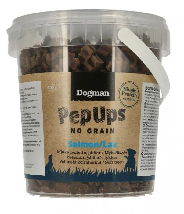Dogman Pep Ups No Grain laks 500g v:3410743