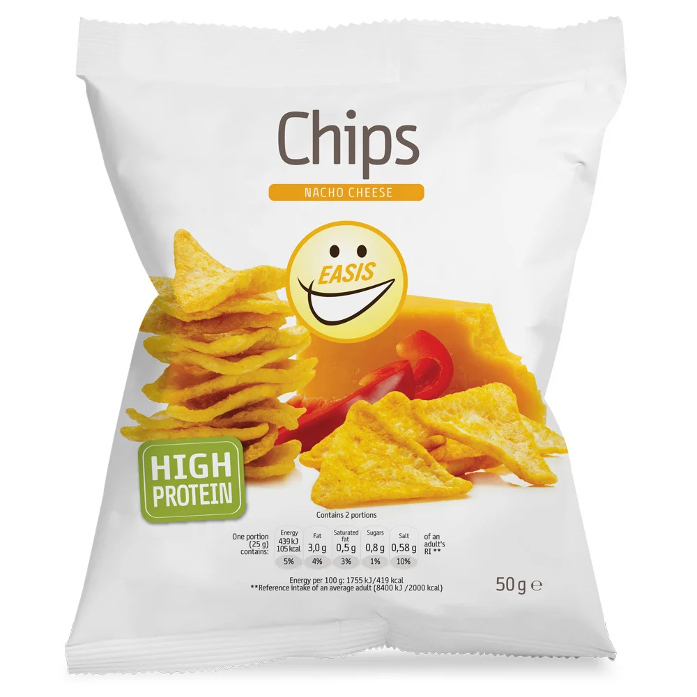 Easis Nacho Cheese Chips – 50 g v:8465402