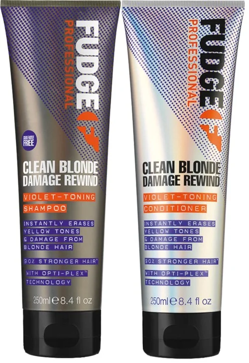 Fudge Clean Blonde Care Damage Rewind Package v:4294972