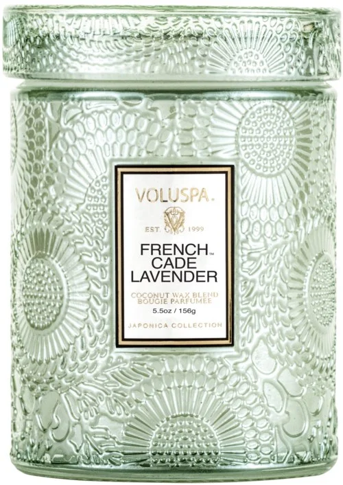 Voluspa French Cade & Lavender Mini Glass Jar v:5421570