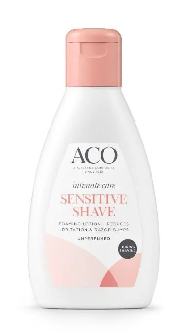 ACO Intimate Care Sensitive Shave barberingslotion 200 ml v:9153827 ACO Intimate Care Sensitive Shave barberingslotion 200 ml v:9153827
