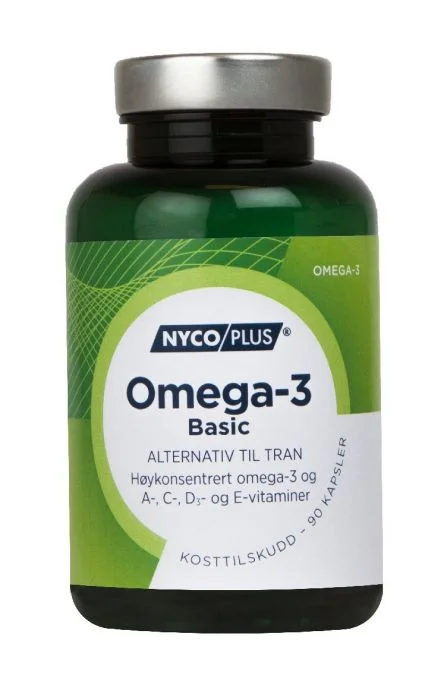 Nycoplus Omega-3 basic kapsler 90stk v:1082350