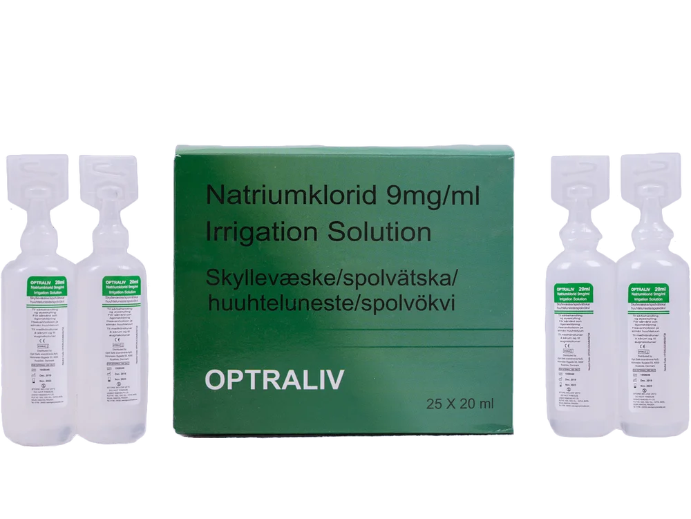 Optraliv øyenskyll 25 x 20 ml v:2930324