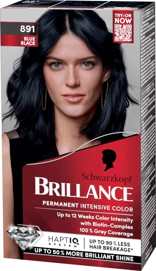 Schwarzkopf Brilliance 891 Blue Black v:5755735 Schwarzkopf Brilliance 891 Blue Black v:5755735