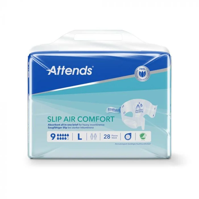 Attends Slip Air Comfort 9L 28 stk v:9844809