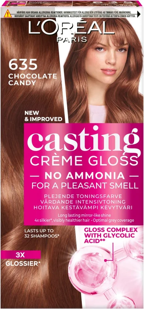 Loreal Paris Casting Crème Gloss 635 Chocolate Candy v:7692020 Loreal Paris Casting Crème Gloss 635 Chocolate Candy v:7692020