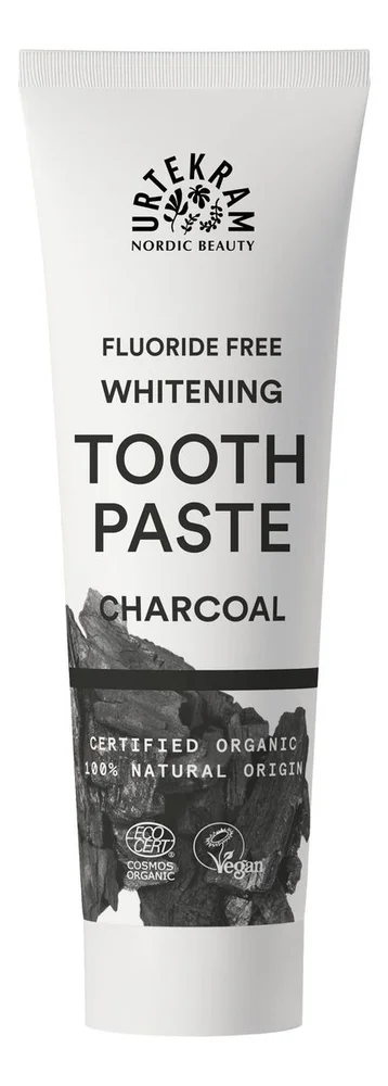 Urtekram Beauty Charcoal Tannpasta - 75 ml. v:9613870