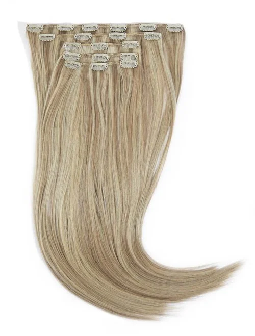 Rapunzel of Sweden Vegan Clip-ins Straight / Medium Volume / 5 pieces 50 cm M7.3/10.8 Cendre Ash Blonde Mix v:6434866 Rapunzel of Sweden Vegan Clip-ins Straight / Medium Volume / 5 pieces 50 cm M7.3/10.8 Cendre Ash Blonde Mix v:6434866