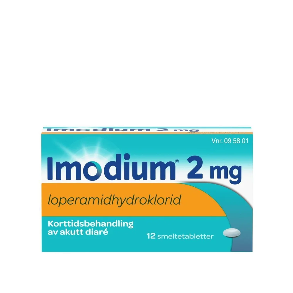 Imodium smeltetabletter 2 mg – 12 stk. v:4640220 Imodium smeltetabletter 2 mg – 12 stk. v:4640220