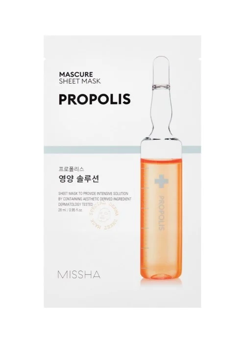 MISSHA Mascure Nutrition Solution Sheet Mask (Propolis) 28 ml v:4609808