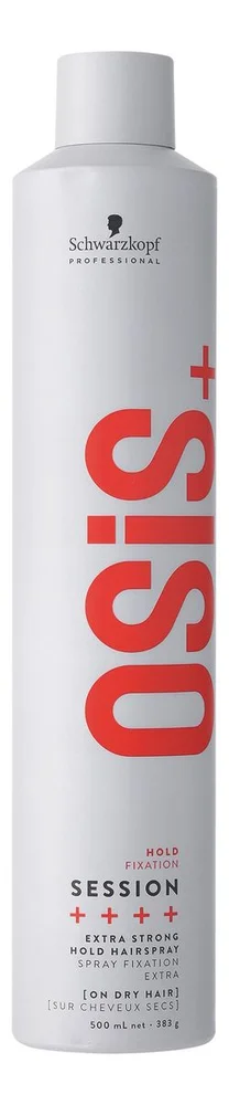 Schwarzkopf OSIS+ Session Extra Strong Hold Hairspray – 500 ml. v:7376001 Schwarzkopf OSIS+ Session Extra Strong Hold Hairspray – 500 ml. v:7376001