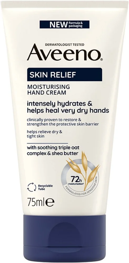 Aveeno Skin Relief Moisturising Hand Cream 75 ml v:6690257 Aveeno Skin Relief Moisturising Hand Cream 75 ml v:6690257