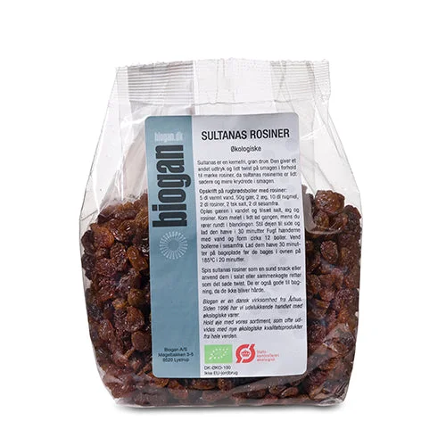 Rosiner Sultana Økologisk v:9296338