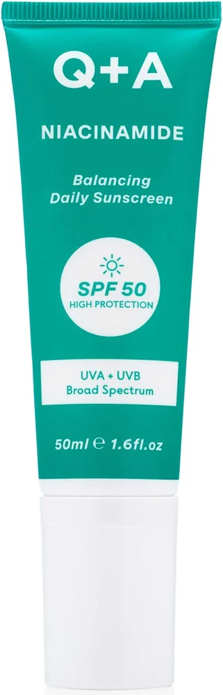 Q+A Niacinamide Balancing Face Sunscreen SPF 50 50 ml v:4972933 Q+A Niacinamide Balancing Face Sunscreen SPF 50 50 ml v:4972933