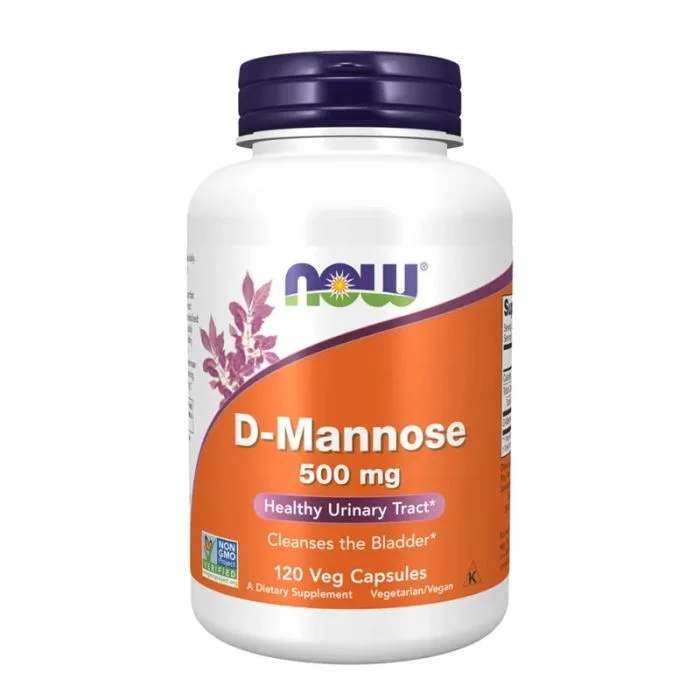 Now D-Mannose 500 mg 120 Kapsler v:6060818 Now D-Mannose 500 mg 120 Kapsler v:6060818