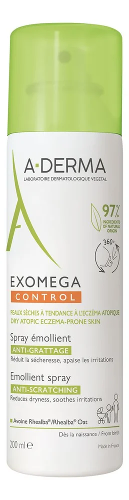 A-DERMA Exomega Control Spray – 200 ml. v:4703151